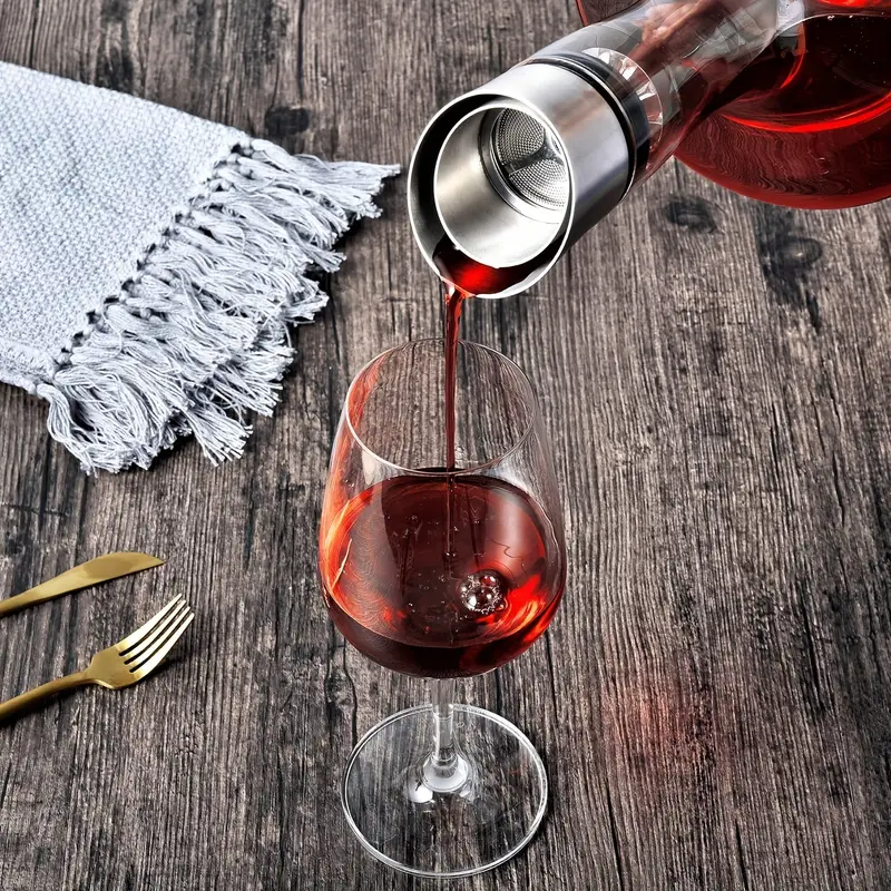 Aurion™ | Decanter in vetro Soffiato